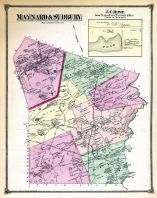 Maynard and Sudbury, Sudbury and Maynard, J C Howe Town, Middlesex County 1875